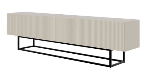 Selsey TV-Schrank VELDIO mit Lamellenfronten und günstig online kaufen