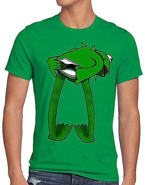 style3 T-Shirt Kermit Frosch handpuppe sesamstraße günstig online kaufen