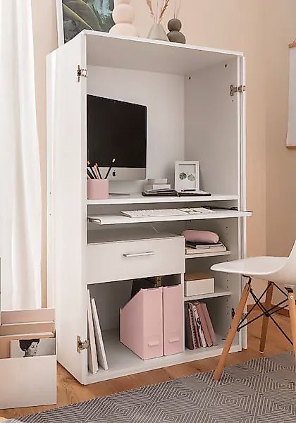 VOGL Möbelfabrik PC-Schrank "Nick", Sekretär, Maße 80x50x138 cm, Made in Ge günstig online kaufen