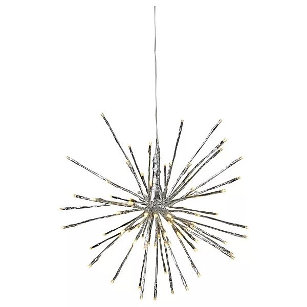 LED Pendelleuchte Firework in Silber 300 mm günstig online kaufen