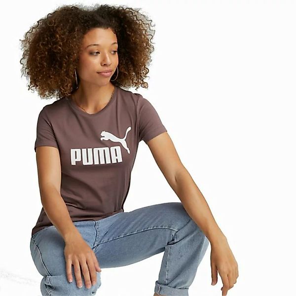 PUMA T-Shirt Puma Damen T-Shirt ESS Logo Tee 586775 günstig online kaufen