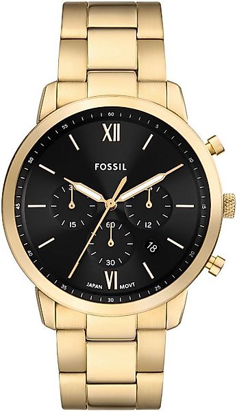 Fossil Chronograph NEUTRA FS6093, Quarzuhr, Armbanduhr, Herrenuhr, Edelstah günstig online kaufen