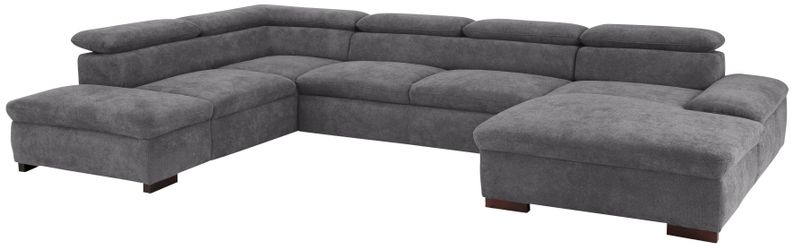 Home affaire Wohnlandschaft Alberto U-Form, mit günstig online kaufen