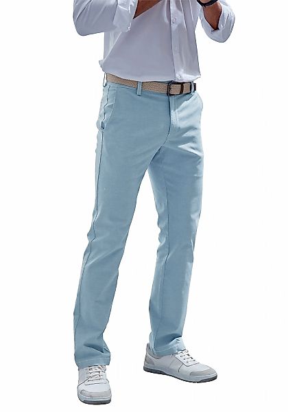 John Devin Chinohose "regular-fit, lange Oxford Hose" aus elastischer Baumw günstig online kaufen