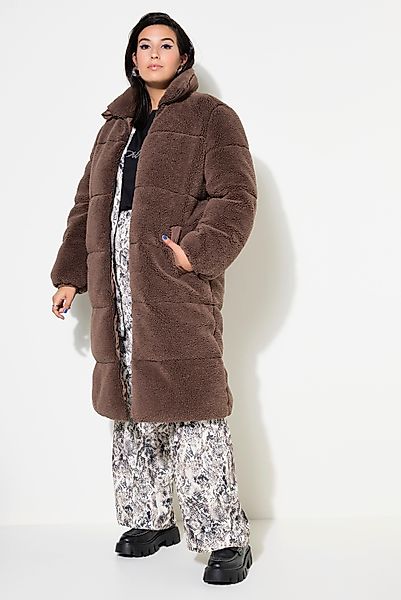 Studio Untold Wintermantel Teddy-Steppmantel Straight Shape günstig online kaufen