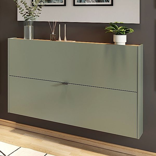 Lomadox Schuhschrank ABERDEEN-01 mit 2 Klappen, günstig online kaufen
