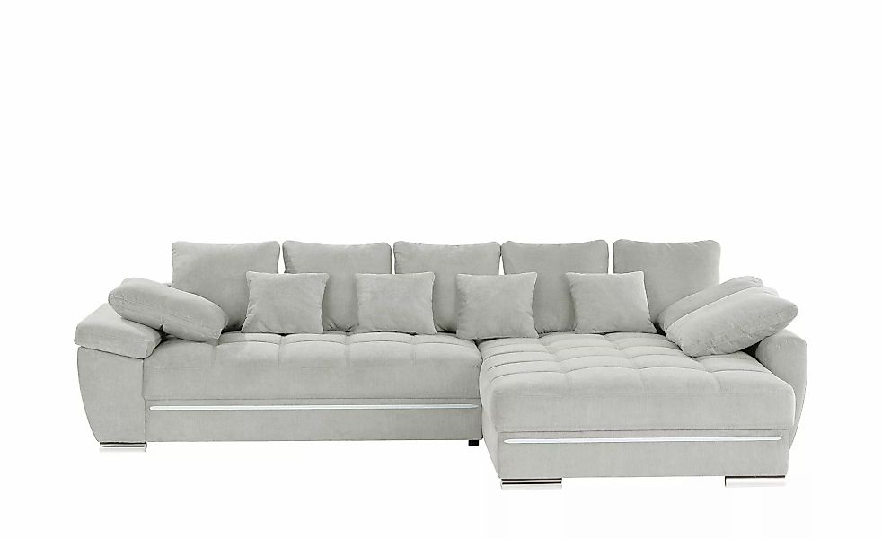 bobb Ecksofa  Fancy-LED ¦ silber ¦ Maße (cm): B: 323 H: 89 T: 224.0 Polster günstig online kaufen