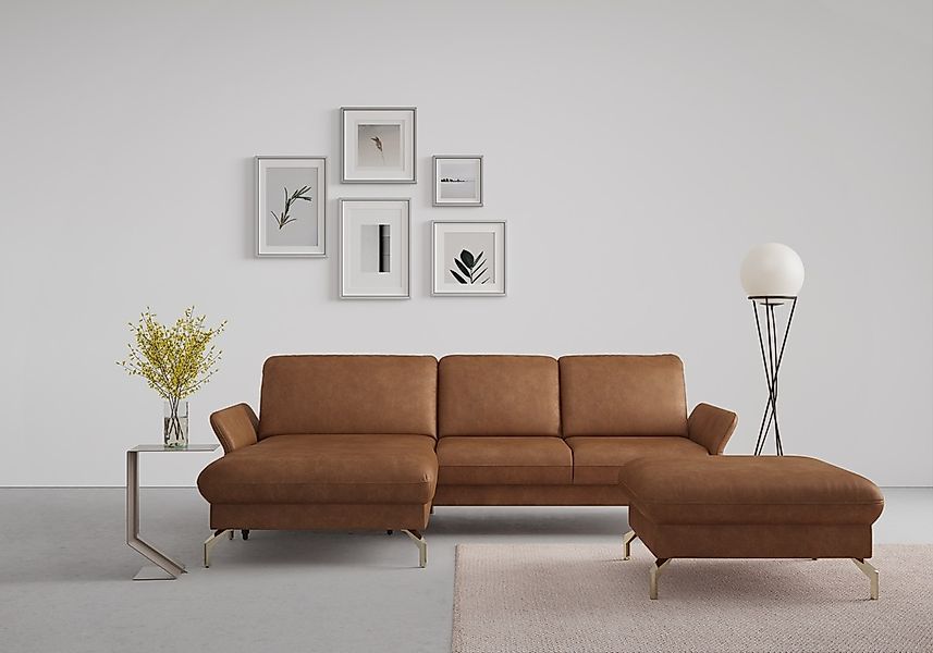 sit&more Ecksofa »Fashion L-Form« wahlweise mit Kopfteilverstellung, Vorzie günstig online kaufen
