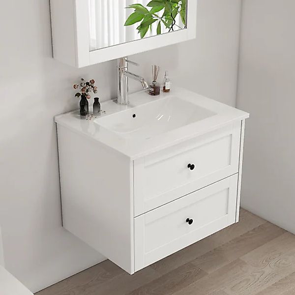 welltime Waschtisch »Rotterdam« Badmöbel inkl. Keramikwaschbecken, in versc günstig online kaufen