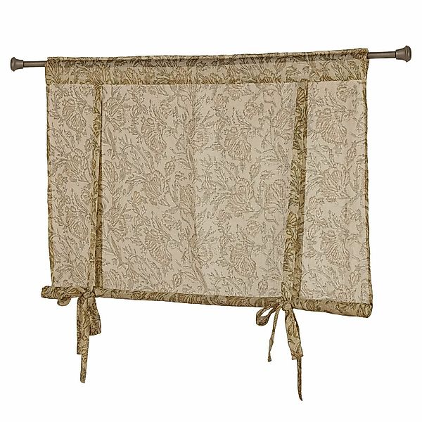 Mirabeau Raffrollo Scheibengardine Ivernelle baun/beige günstig online kaufen
