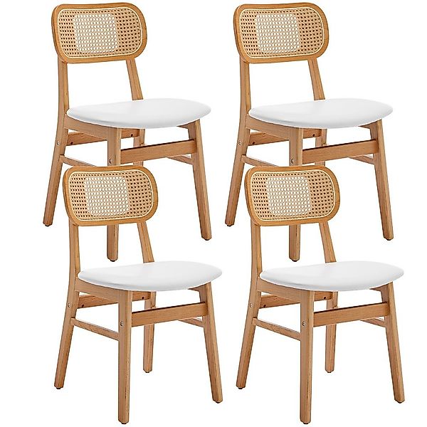 WAHSON OFFICE CHAIRS Esszimmerstuhl Rattansessel 2/4er günstig online kaufen