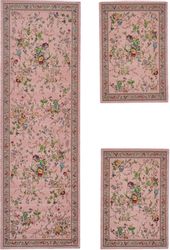 THEKO Bettumrandung "Flomi Sagrini" Höhe 3 mm 3 Stk. tlg. Läufer-Set, Flach günstig online kaufen