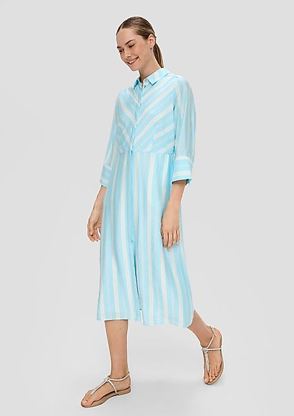 s.Oliver BLACK LABEL Maxikleid Tailliertes Midikleid günstig online kaufen