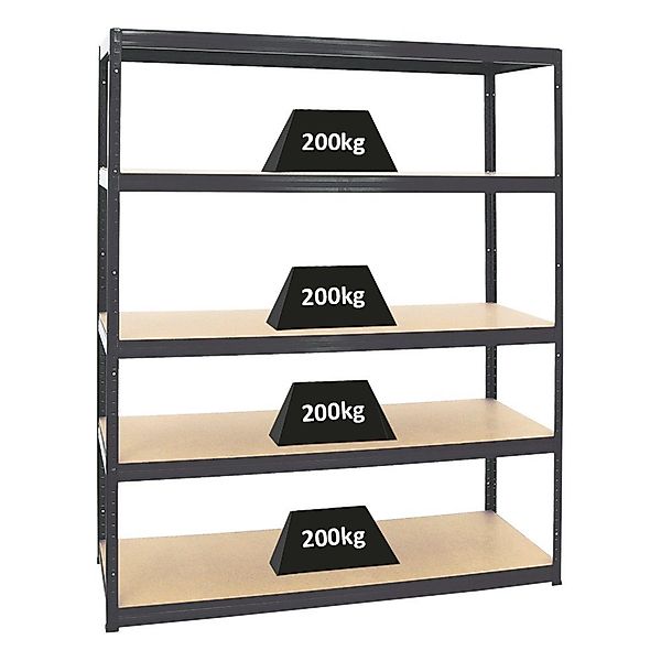 PROREGAL® Schwerlastregal Giant Elephant 180x150x60cm Fachlast günstig online kaufen