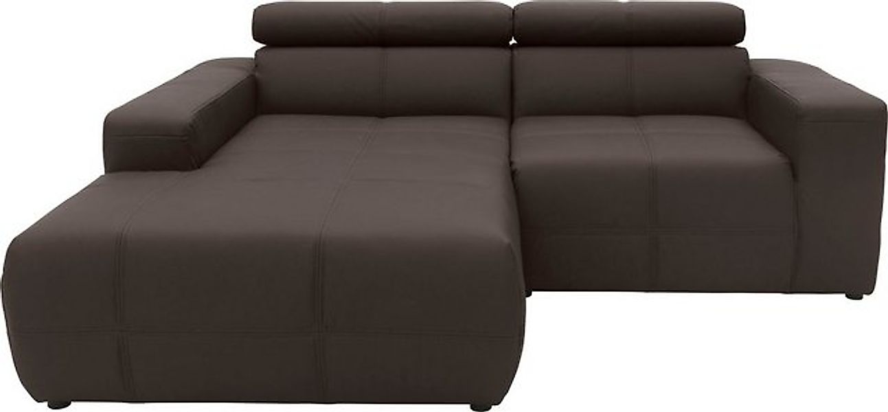 DOMO collection Ecksofa "Brandon Sitzbelastung 140 kg, kleine Ausführung B/ günstig online kaufen