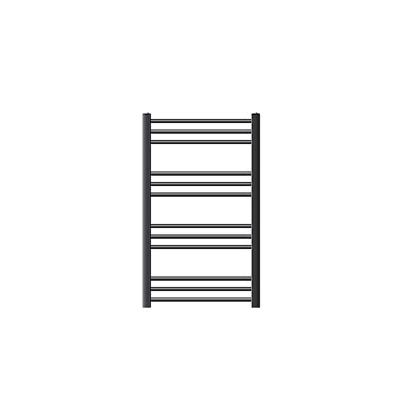 LuxeBath Badheizkörper Sahara 600 x 800 mm Anthrazit Gerade Seitenanschluß günstig online kaufen