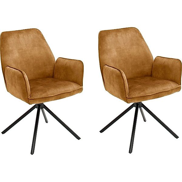 möbelando Esszimmerstuhl Ottawa (2-er Set, 2 günstig online kaufen