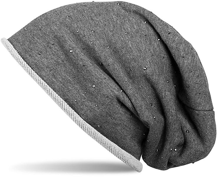 styleBREAKER Beanie Beanie mit Strass Nieten (1-St) günstig online kaufen