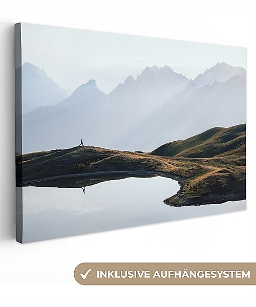 OneMillionCanvasses® Leinwandbild Natur - Berge - günstig online kaufen