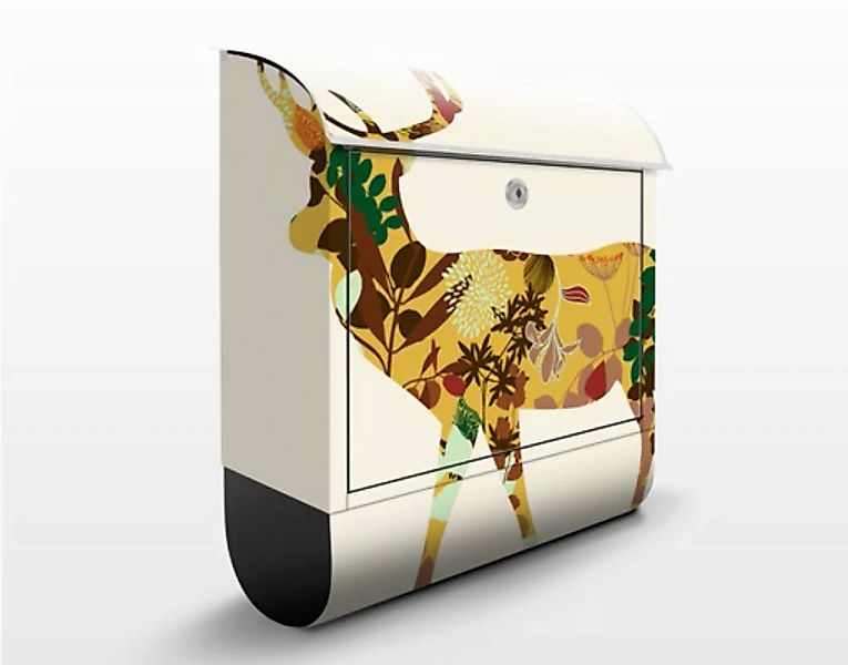 Briefkasten Floral Deer günstig online kaufen