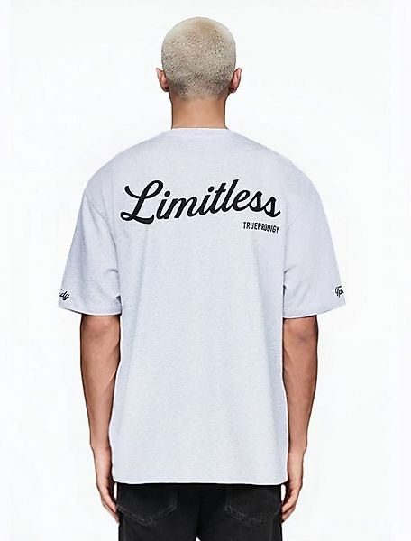 trueprodigy Oversize-Shirt Kai Logoprint Rundhals dicker Stoff günstig online kaufen