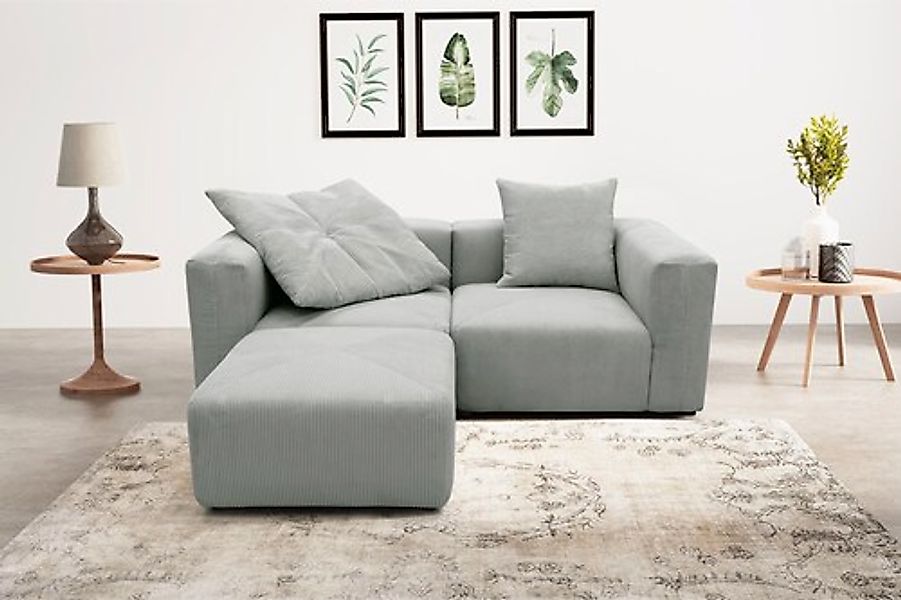 Home affaire Ecksofa »Gerrid L-Form« Cord, Modulsofa, bestehend aus 2 Eckel günstig online kaufen