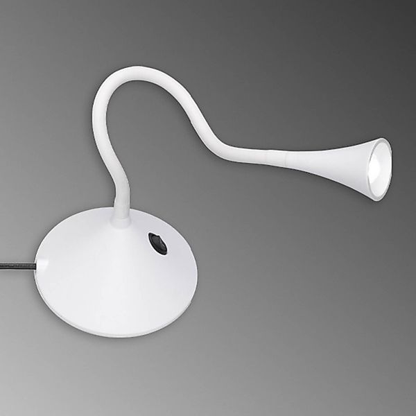Flexible LED-Tischleuchte Viper in Weiß günstig online kaufen