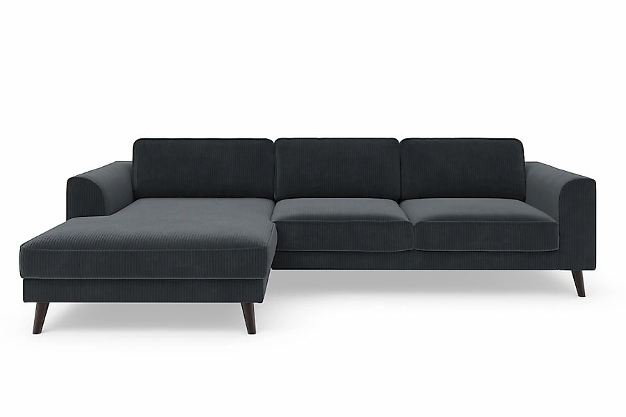 TRENDMANUFAKTUR Ecksofa »Lumber Jack, elegantes Designsofa, zeitlos modern, günstig online kaufen