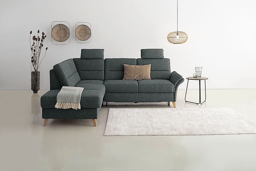 Home affaire Ecksofa Westerland L-Form, Federkern-Polsterung, günstig online kaufen