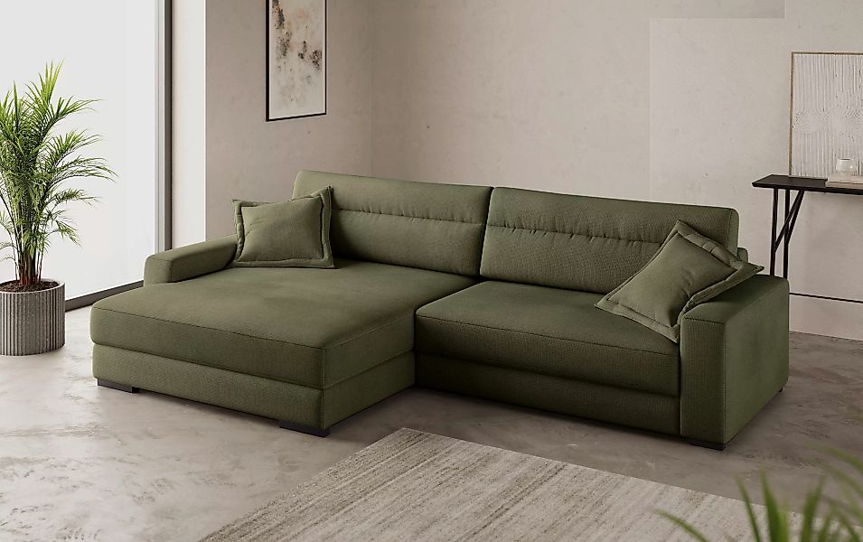 Mr. Couch Ecksofa "Marcello DuraFlex L-Form", EasyBett, Bettkasten, Kaltsch günstig online kaufen