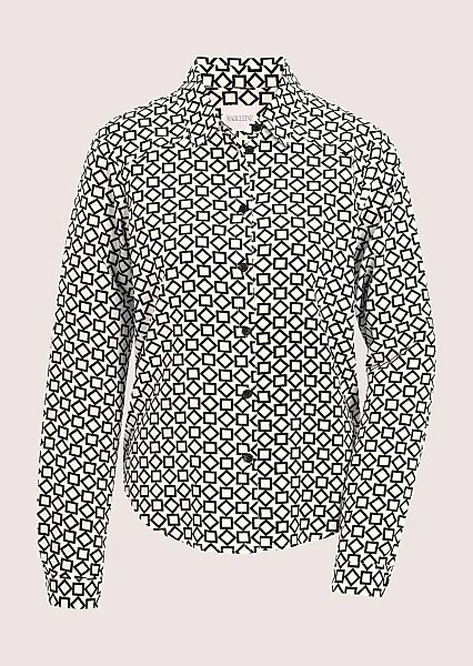 MADELEINE Hemdbluse "Bluse Elegante Viskosebluse mit Grafik-Print" günstig online kaufen
