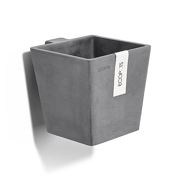ECOPOTS Blumentopf MANHATTAN S Grey, BxTxH: günstig online kaufen