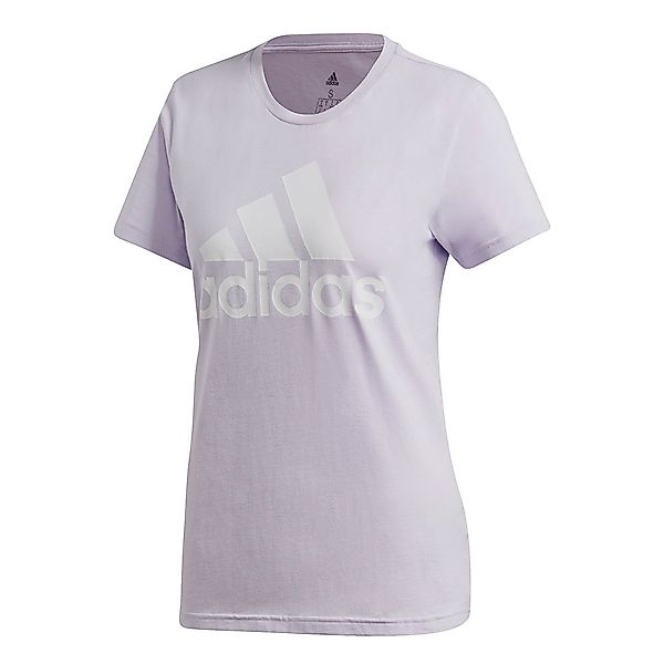 Adidas Badge Of Sport Kurzärmeliges T-shirt S Purple Tint günstig online kaufen