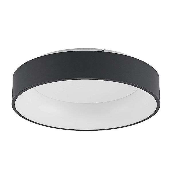 Arcchio LED Deckenleuchte Aleksi 9939037 Modern in Schwarz aus Metall 1-fla günstig online kaufen