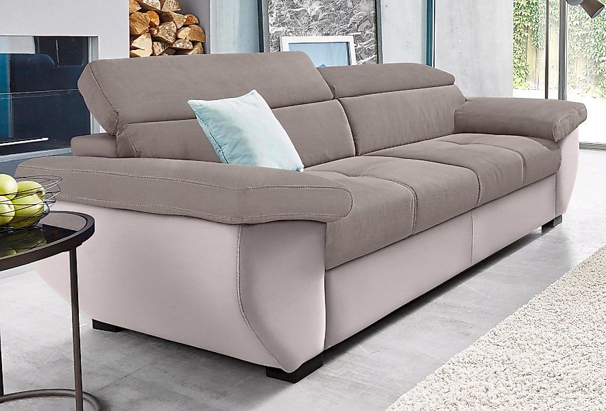 COTTA 2,5-Sitzer Speedway, Big-Sofa mit Kopfteilverstellung günstig online kaufen