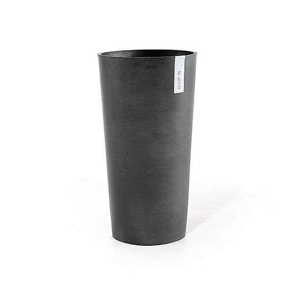 ECOPOTS Blumentopf AMSTERDAM HIGH Dark Grey, BxTxH: 41x41x76 cm günstig online kaufen