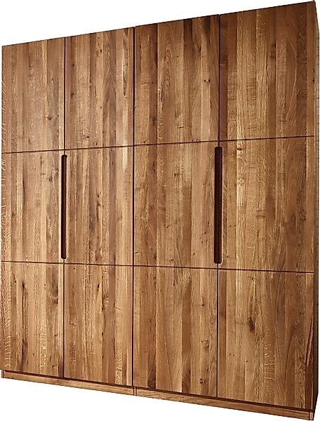 Home affaire Kleiderschrank »Azelie, aus Wildeiche« Massivholz-Kleiderschra günstig online kaufen