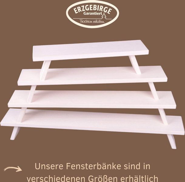 Weigla Schwibbogen-Fensterbank "Weihnachtsdeko, Made in Germany" 1 Stk. aus günstig online kaufen