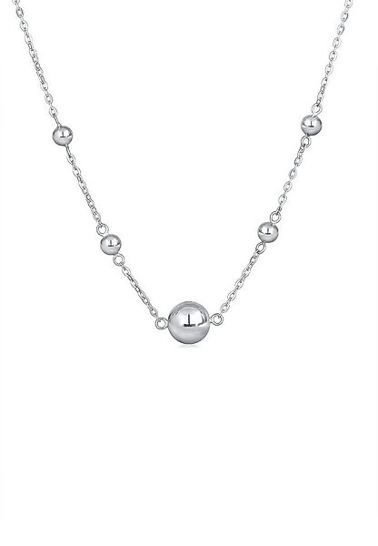 Elli Premium Kette mit Anhänger Kugel Elemente 925 Sterling Silber, Kugel günstig online kaufen