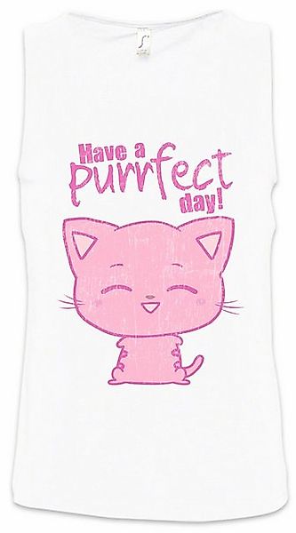 Urban Backwoods Tanktop Have A Purrfect Day Ärmelloses T-Shirt Meow Cats Ca günstig online kaufen