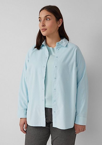 s.Oliver Langarmbluse Bluse Feincordbluse mit Hemdkragen günstig online kaufen