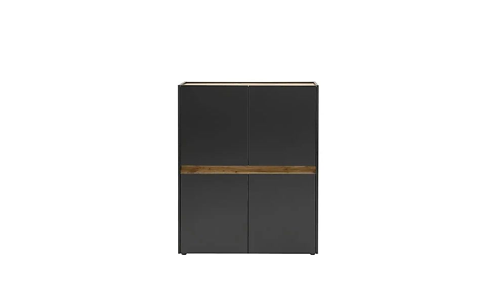 Highboard  Cande ¦ grau ¦ Maße (cm): B: 100 H: 40 Kommoden & Sideboards > S günstig online kaufen