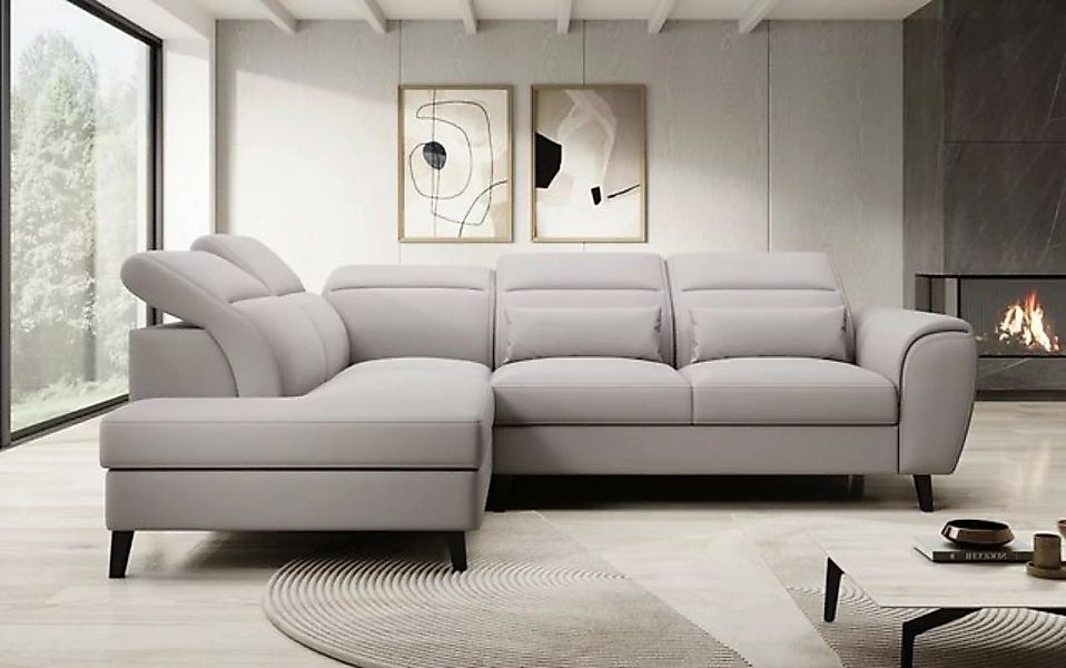 Luxusbetten24 Sofa Designer Sofa Nobile, mit verstellbarer Rückenlehne günstig online kaufen