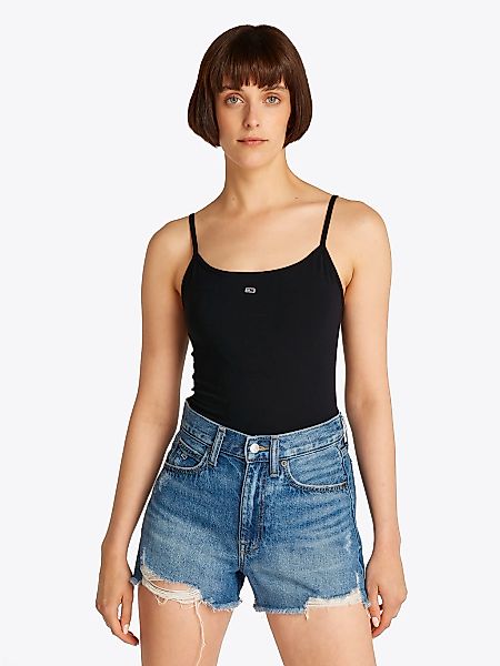 Tommy Jeans Spaghettitop "TJW ESSENTIAL STRAP TOP EXT", mit Logostickerei günstig online kaufen