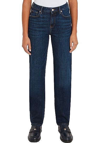 Tommy Hilfiger Straight-Jeans "CLASSIC STRAIGHT RW STAY BLACK", mit Tommy H günstig online kaufen