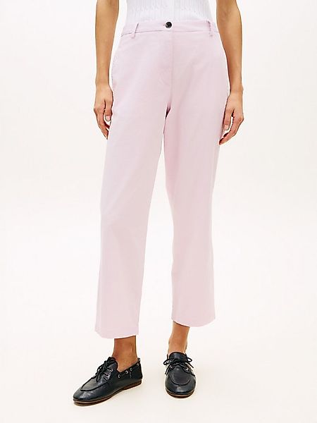 Tommy Hilfiger Chinohose CO GMD SLIM STRAIGHT CHINO mit mittlerer Leibhöhe günstig online kaufen