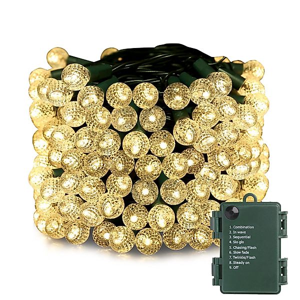 Elegear LED-Lichterkette 10M 100LEDs Weihanchten Deko günstig online kaufen