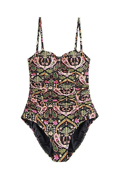 Next Badeanzug Bauchweg-Bandeau-Badeanzug – Kurzgröße (1-St) günstig online kaufen