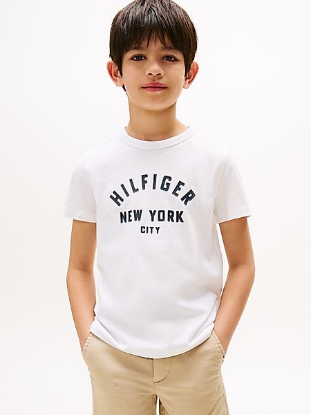 Tommy Hilfiger T-Shirt CURVED HILFIGER GRAPHIC günstig online kaufen