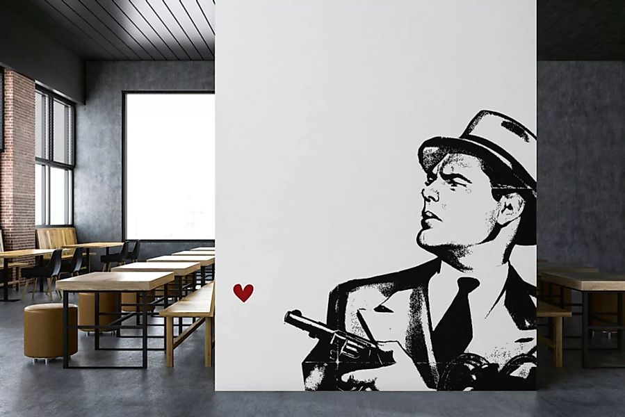 living walls Fototapete »ARTist Don`t you dare !«, Vlies, Wand, Schräge günstig online kaufen